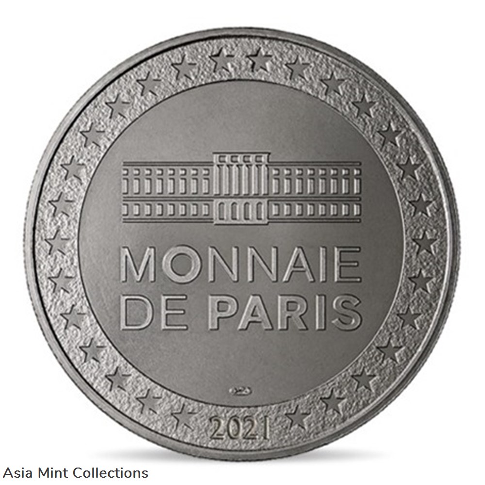 2021 - Monnaie De Paris Memory token Lucky Luke - Jolly Jumper 3 coins ingots bullion copper coin 2021 monnaie de paris memory token lucky luke jolly jumper
