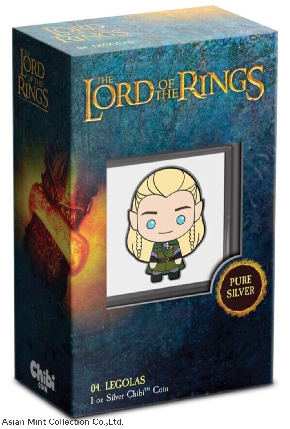 2021 - Niue Lord of the Rings Legolas 1 oz. Silver Chibi Coin 3 coins ingots bullion ingot 2021 niue lord of the rings legolas 1 oz silver chibi coin