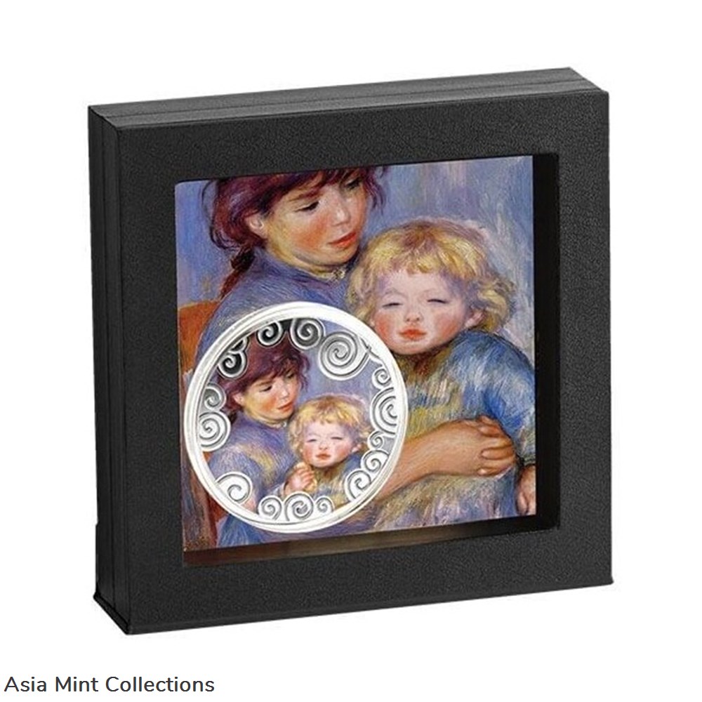 2019 - Maternity in Art 1 oz Proof Silver Coin 1000 Francs Cameroon 3 coins ingots bullion 2019 maternity in art 1 oz proof silver coin 1000 francs cameroon