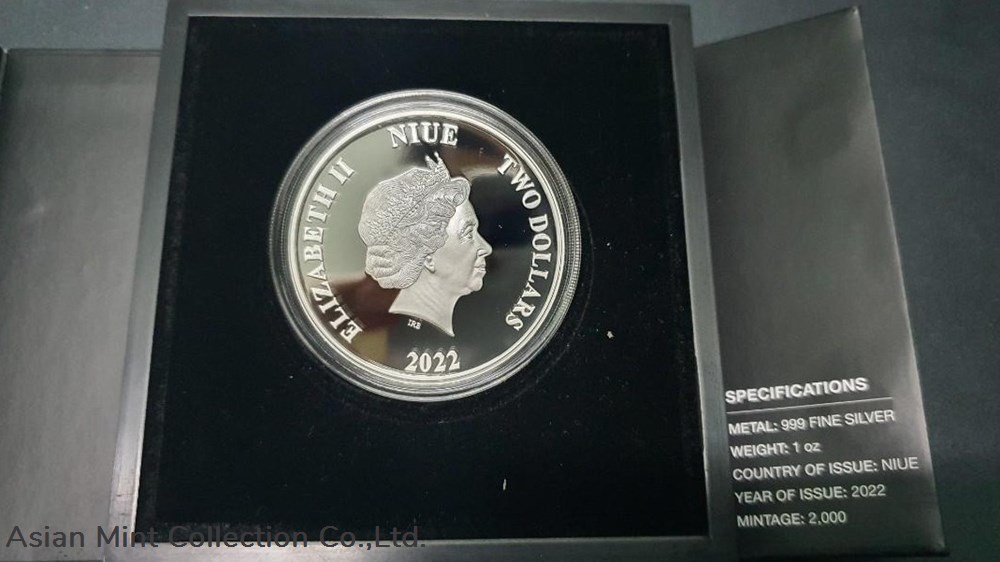 2022 New Zealand Star Wars™ – AT-AT WALKER™ 1oz Silver Coin 2 coins ingots bullion 2022 new zealand star wars at at walker 1oz silver coin