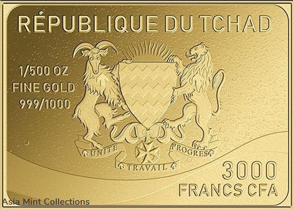 2023 - ENJOY COCA COLA Through Decades 1/500 Oz Gold Coin 3000 Francs Chad coins ingots bullion 2023 enjoy coca cola through decades 1 500 oz gold coin 3000 francs chad
