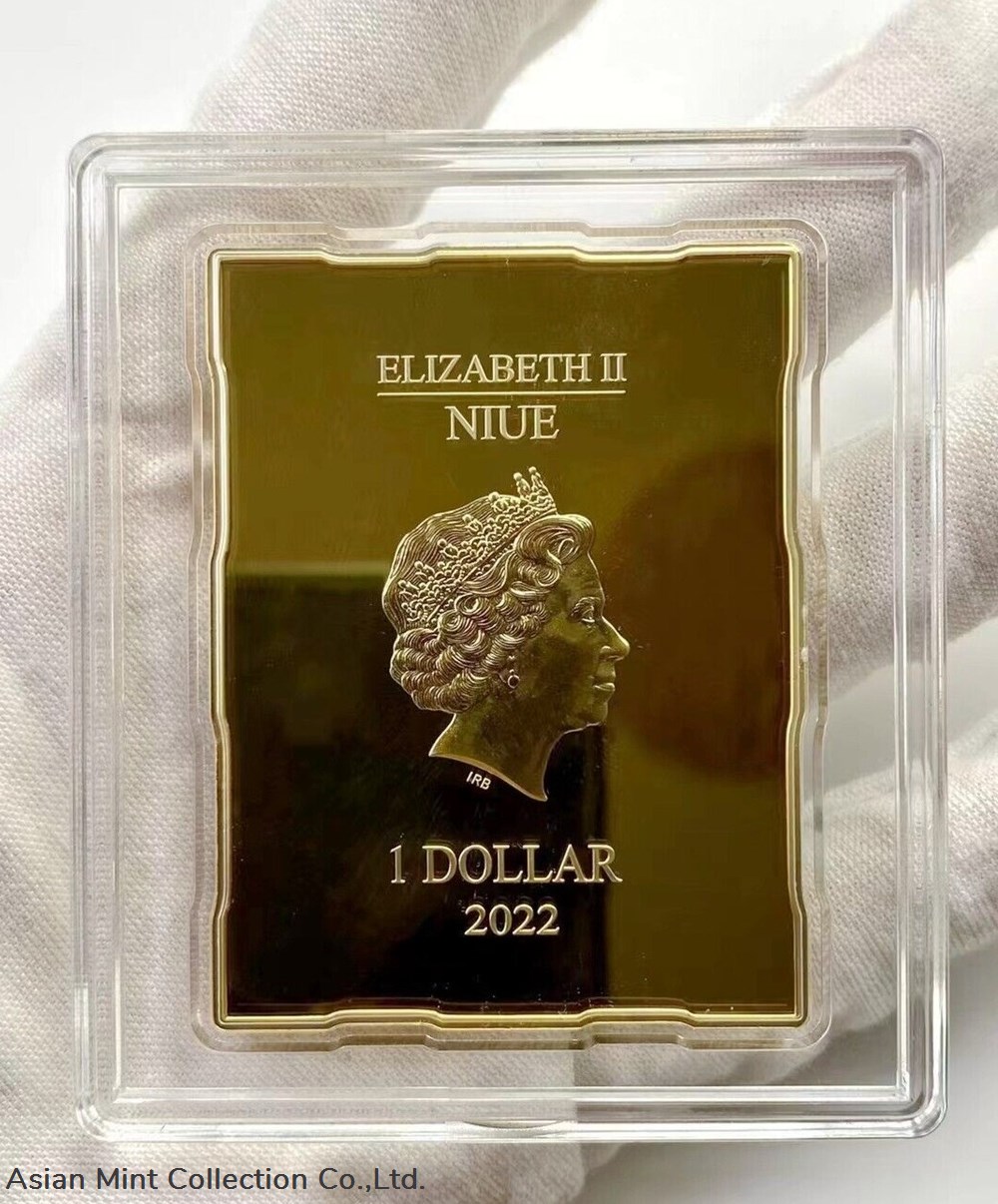 2022 World famous painting jigsaw -Mona Lisa's smile- silver&copper coin 4 coins ingots bullion 2022 world famous painting jigsaw mona lisa s smile silver copper coin
