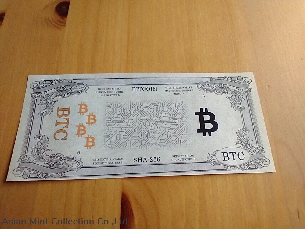 2022 - Bitcoin Misprint Wallet From Crypto USA 2 coins world united states 2022 bitcoin misprint wallet from crypto usa