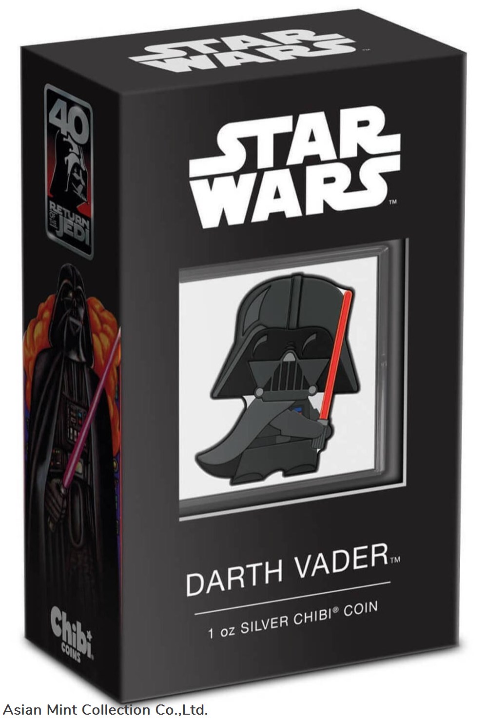 2023 Niue Star Wars Return of the Jedi Darth Vader 1oz Silver Chibi Coin 4 coins ingots bullion ingot 2023 niue star wars return of the jedi darth vader 1oz silver chibi coin
