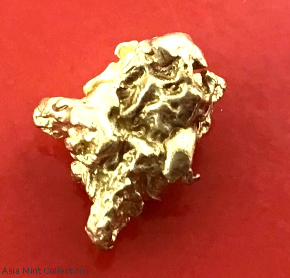 3.16 grams Natural Native Australian Solid High Quality Alluvial Gold Nugget 2 minerals meteorites 3 16 grams natural native australian solid high quality alluvial gold nugget