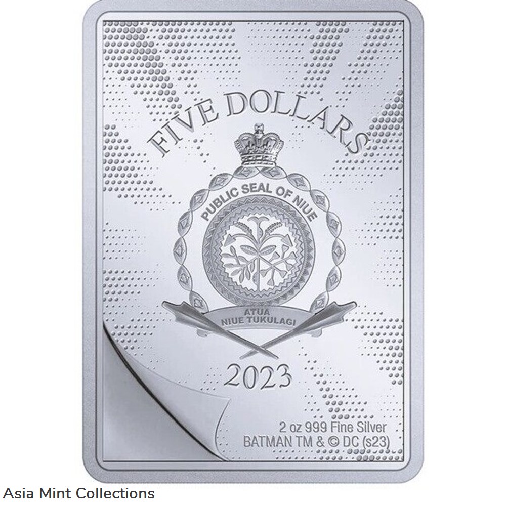 2023 - 2 oz Niue Proof - BATMAN The Case of the Chemical Syndicate - Detective Co 3 medals 2023 2 oz niue proof batman the case of the chemical syndicate detective co