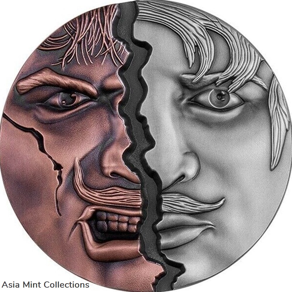 2022 - Alter Ego 2 oz Antique finish Silver Coin 2000 Francs CFA Cameroon coins ingots bullion 2022 alter ego 2 oz antique finish silver coin 2000 francs cfa cameroon