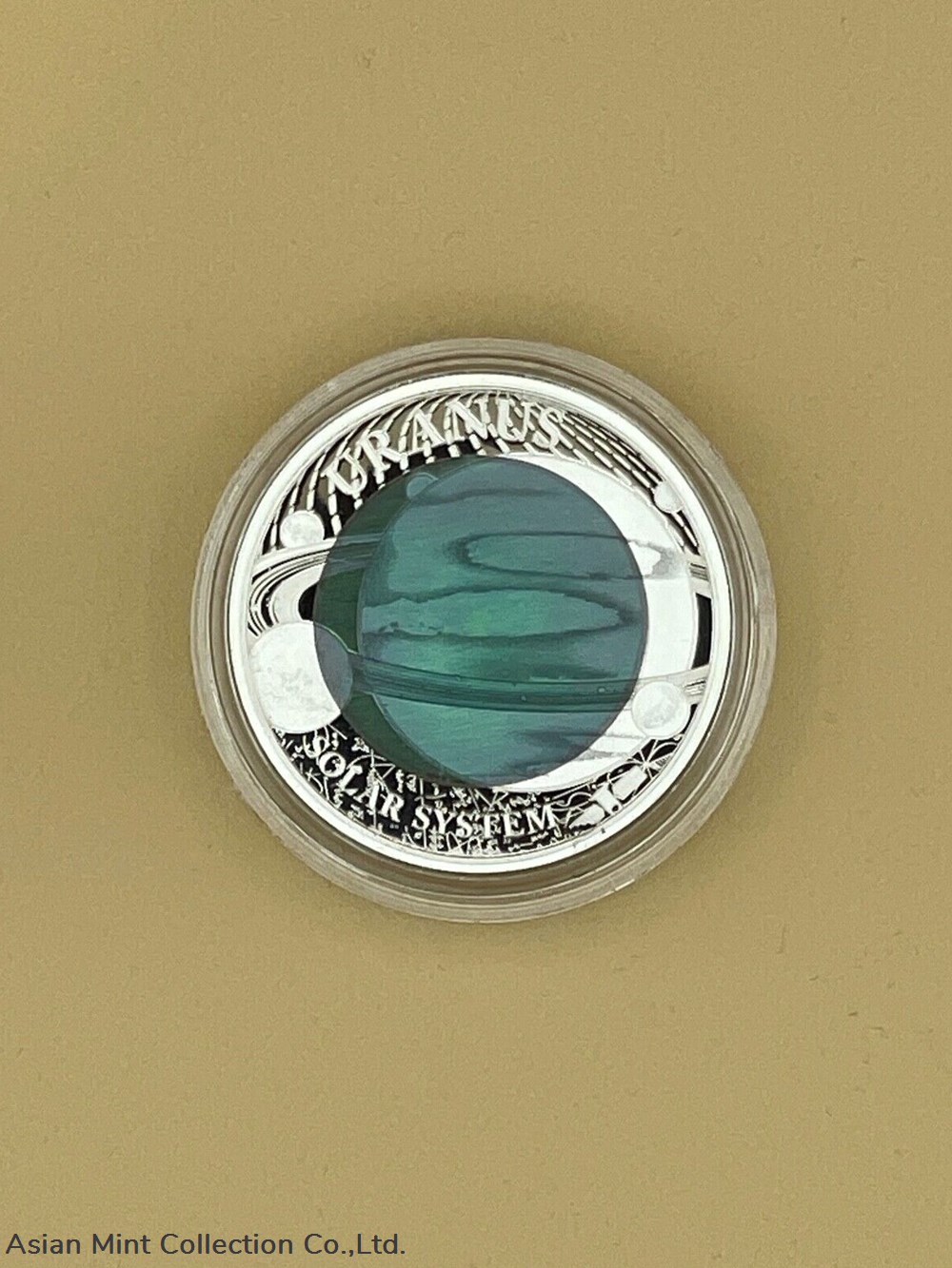 2018 - Silver Niobium 1/2oz Coin *Solar System - Uranus* Republic of Palau $2 coins ingots bullion 2018 silver niobium 1 2oz coin solar system uranus republic of palau 2