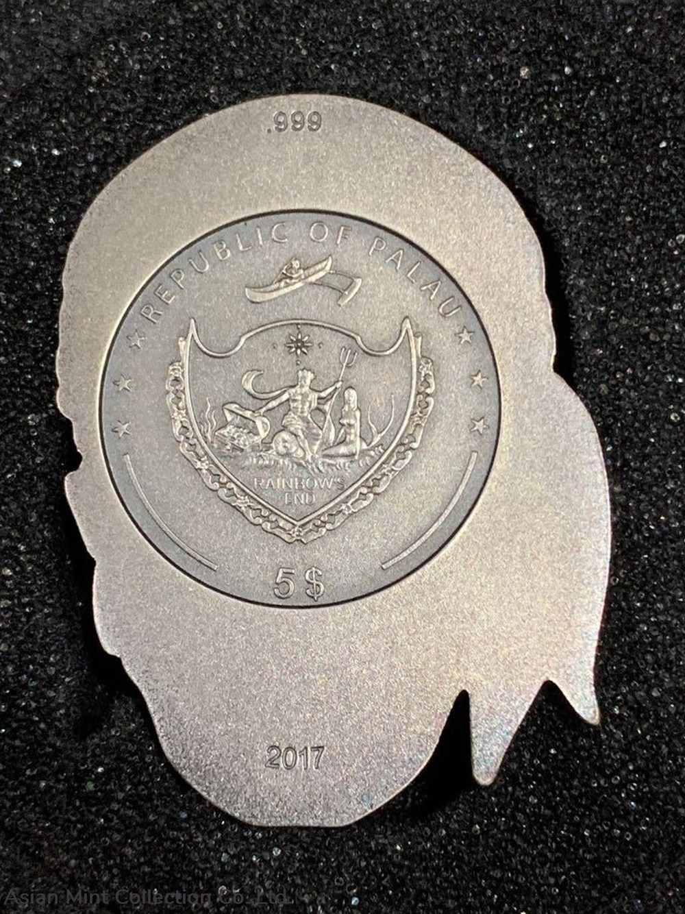2017 1 oz Palau Pirate Skull High Relief Antiqued Silver Coin 2 coins ingots bullion ingot 2017 1 oz palau pirate skull high relief antiqued silver coin