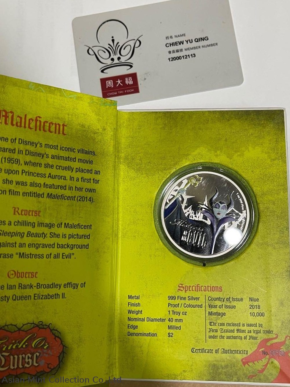 coins ingots bullion 2018 maleficent sleeping beauty disney villains 1 oz silver coin 2 niue