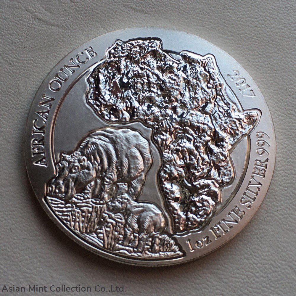 2017 Rwanda 50 Francs 1oz African Wildlife Series - Hippo ( Silver.999) coins ingots bullion coin 2017 rwanda 50 francs 1oz african wildlife series hippo silver 999