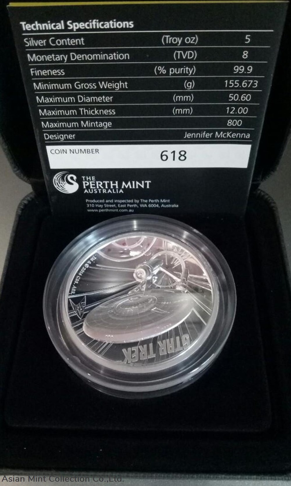 2016 Tuvalu 5 oz Silver Star Trek: Original U.S.S. Enterprise High Relief 3 coins ingots bullion coin 2016 tuvalu 5 oz silver star trek original u s s enterprise high relief