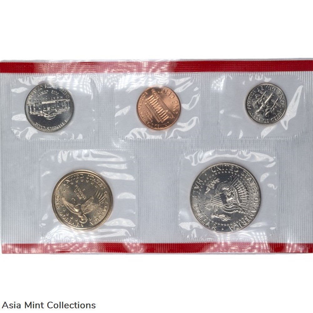 2003 - United States Mint Uncirculated Coin Set Denver Mint 4 coins world 2003 united states mint uncirculated coin set denver mint