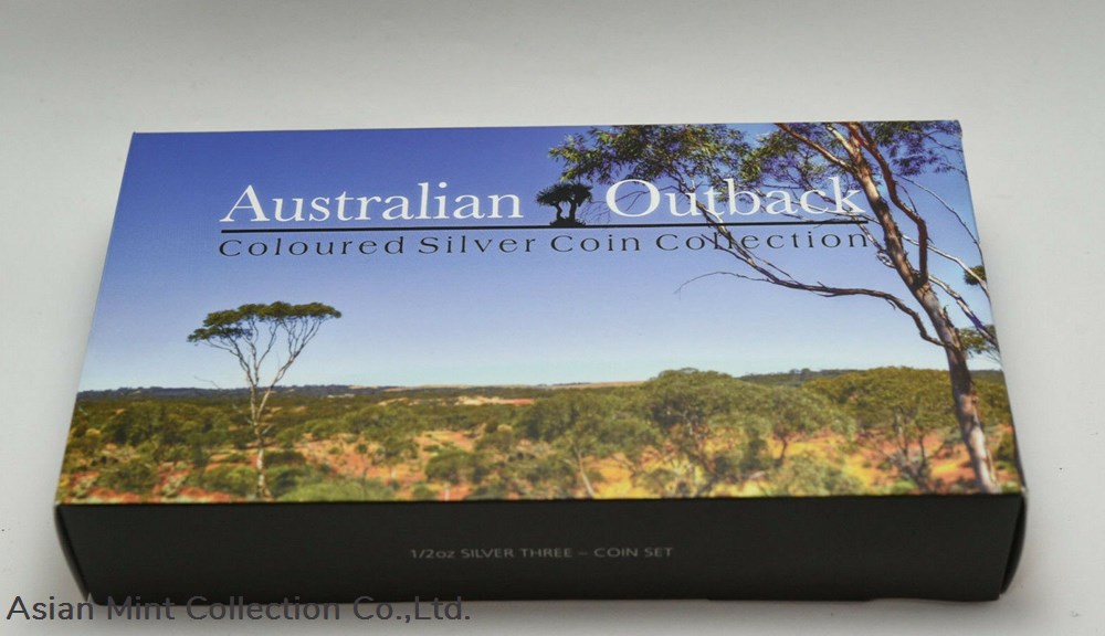 2014 3 x 1/2oz Silver Collection - AUSTRALIAN OUTBACK 5 coins ingots bullion coin 2014 3 x 1 2oz silver collection australian outback