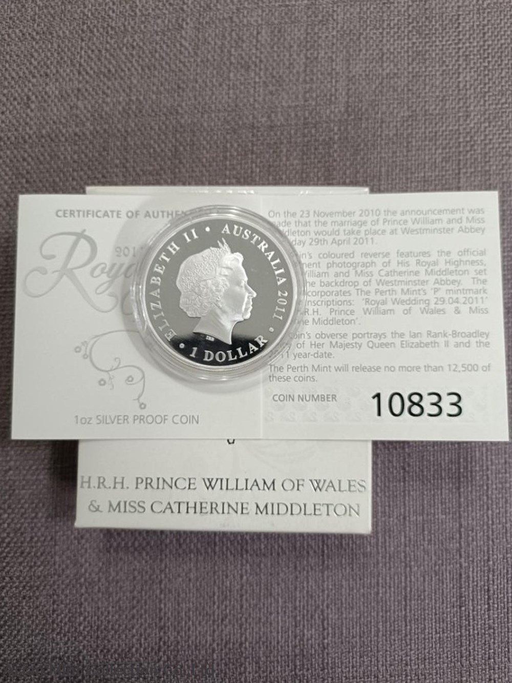 coins ingots bullion 2011 royal wedding 1oz silver proof coin