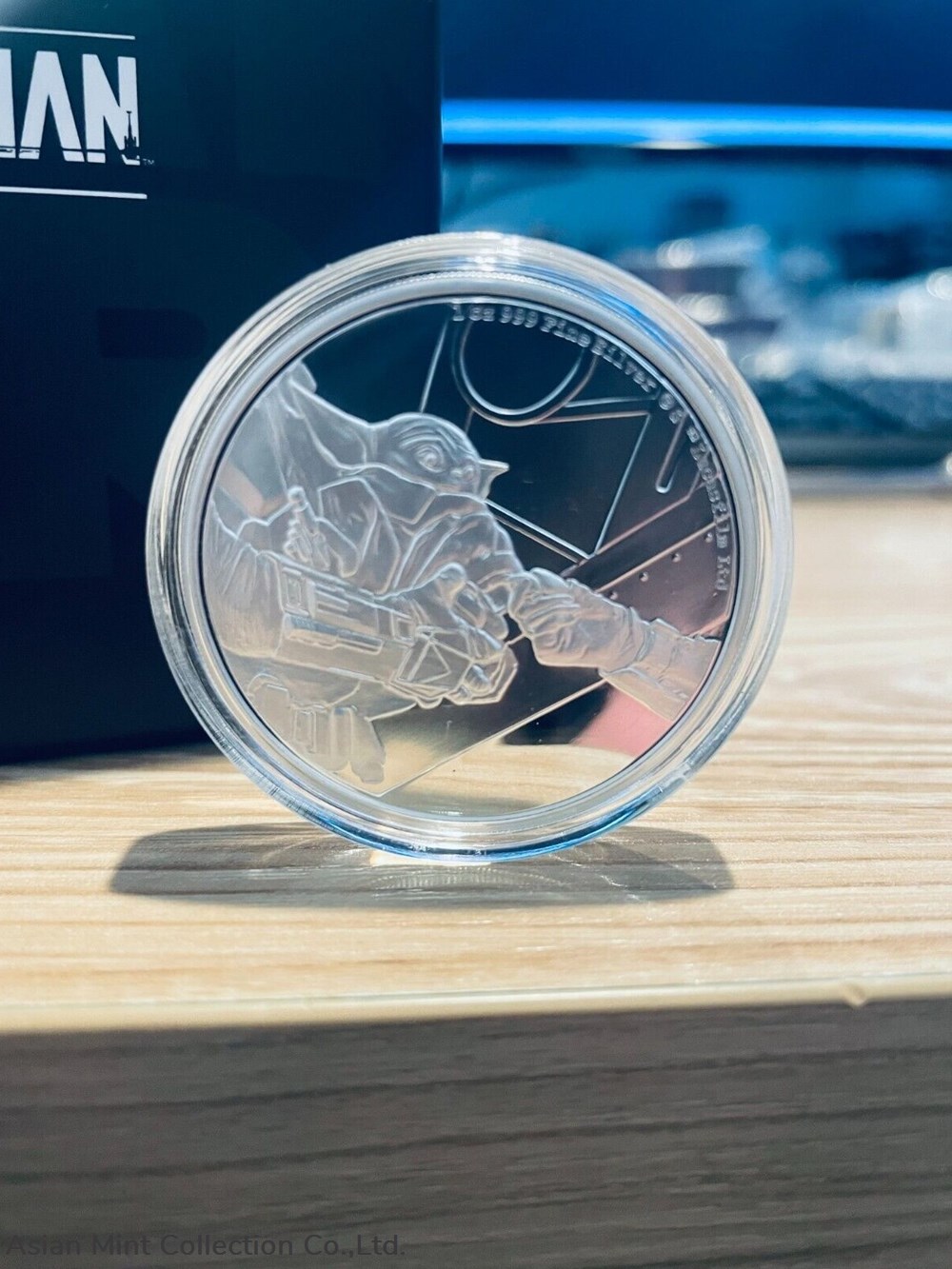 2022 - 1 OZ Silver Proof Coin - Star Wars Classic - Adorable Grogu coins ingots bullion 2022 1 oz silver proof coin star wars classic adorable grogu