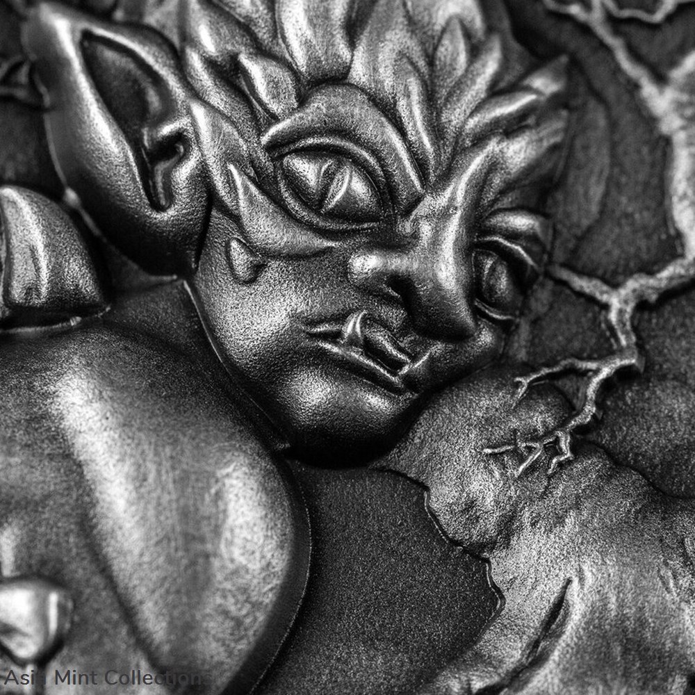 2022 - Drowner 2 oz Antique finish Silver Coin 5$ Niue 4 coins ingots bullion 2022 drowner 2 oz antique finish silver coin 5 niue