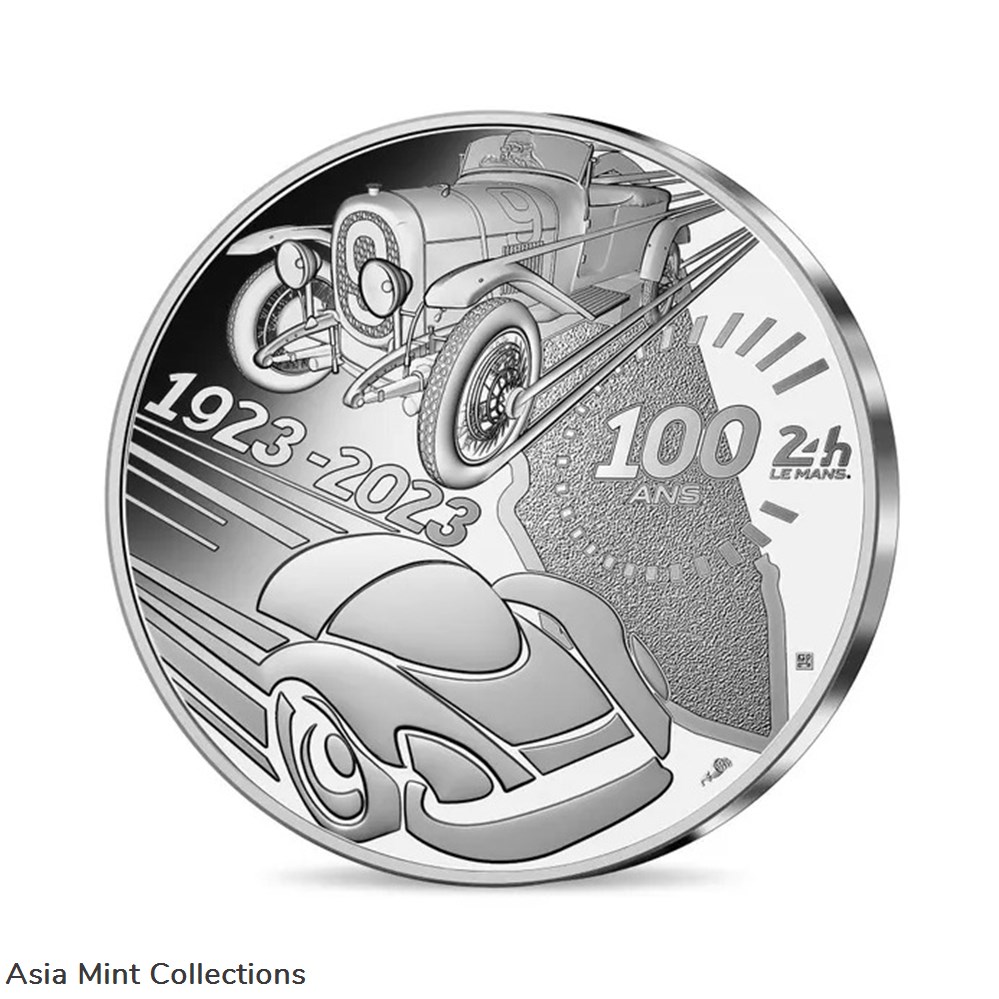 2023 - 100th anniversary of “24 Hours of Le Mans” LEZ05288171 coins ingots bullion silver coin 2023 100th anniversary of 24 hours of le mans lez05288171