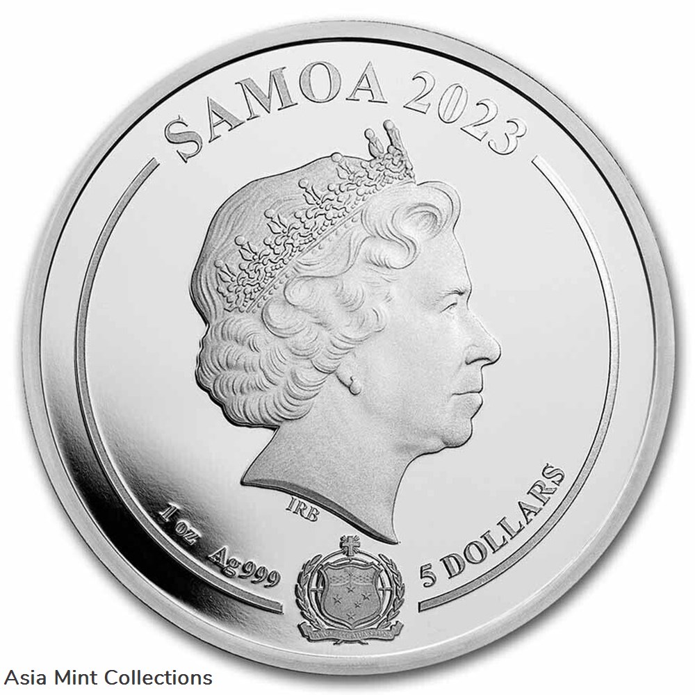 2023 - 1 oz Silver 999 Samoa Looney Tunes™ Road Runner™ ST/BU coins ingots bullion coin 2023 1 oz silver 999 samoa looney tunes road runner st bu