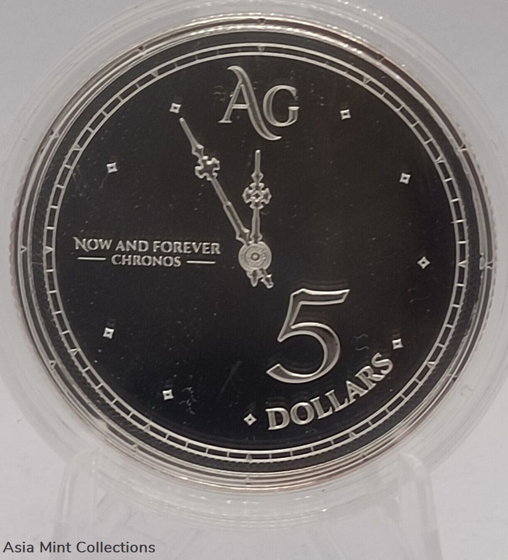 2019 - 5Dollars Tokelau CHRONOS 1oz Silver 999 coins ingots bullion coin 2019 5dollars tokelau chronos 1oz silver 999