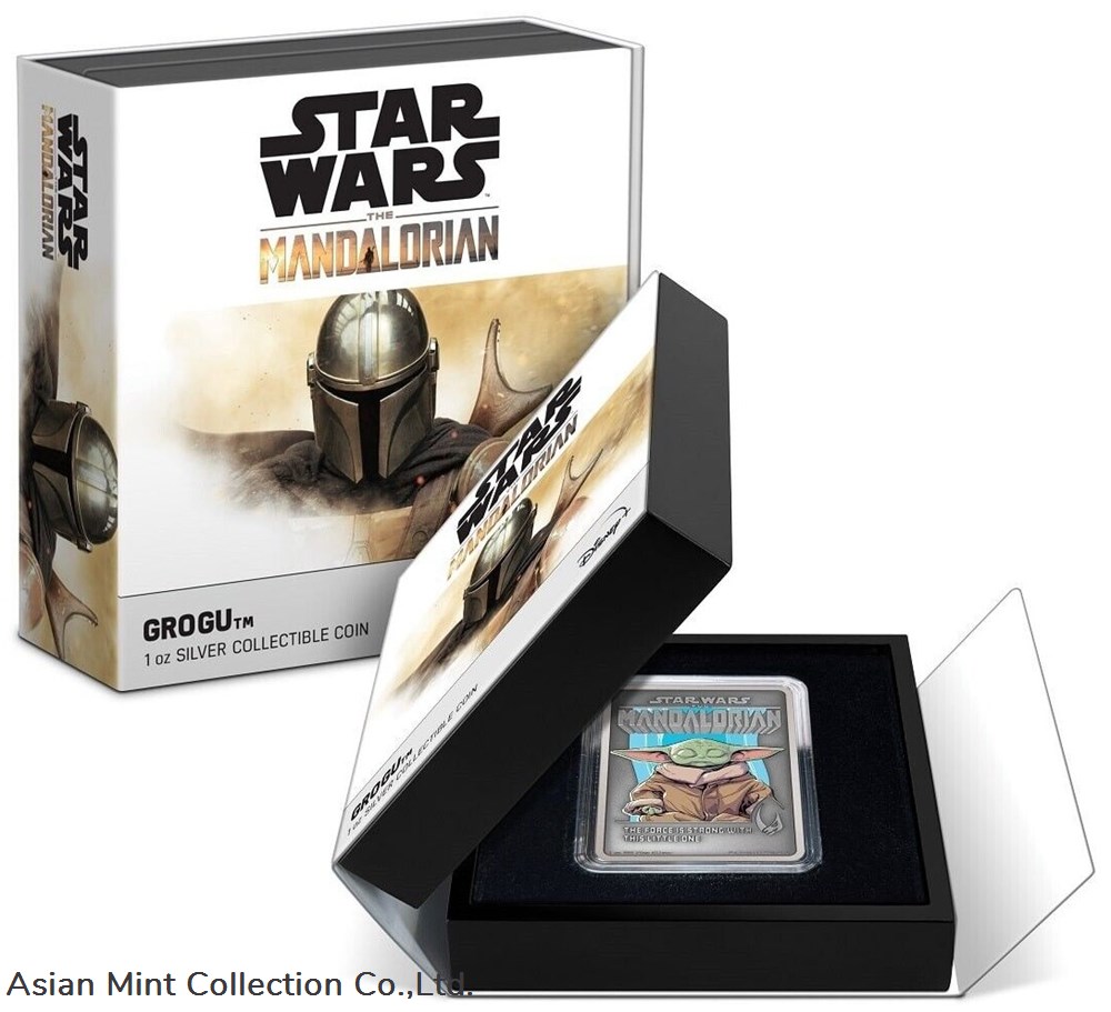 coins ingots bullion 2022 niue the mandalorian grogu 1oz silver antique poster coin