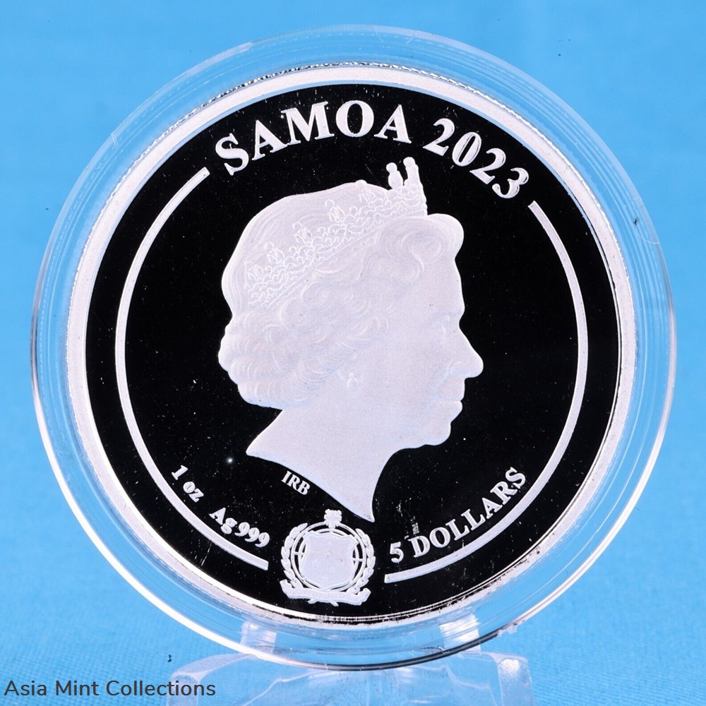 2023 - Aquaman™ 1oz Silver DC Comics™ (2) Silver Coin Samoa ST / BU 4 coins ingots bullion 2023 aquaman 1oz silver dc comics 2 silver coin samoa st bu