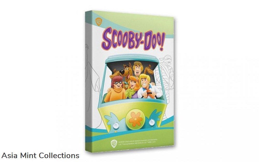 2021 - Scooby-Doo Proof Silver Coin 1$ Barbados 3 coins ingots bullion 2021 scooby doo proof silver coin 1 barbados