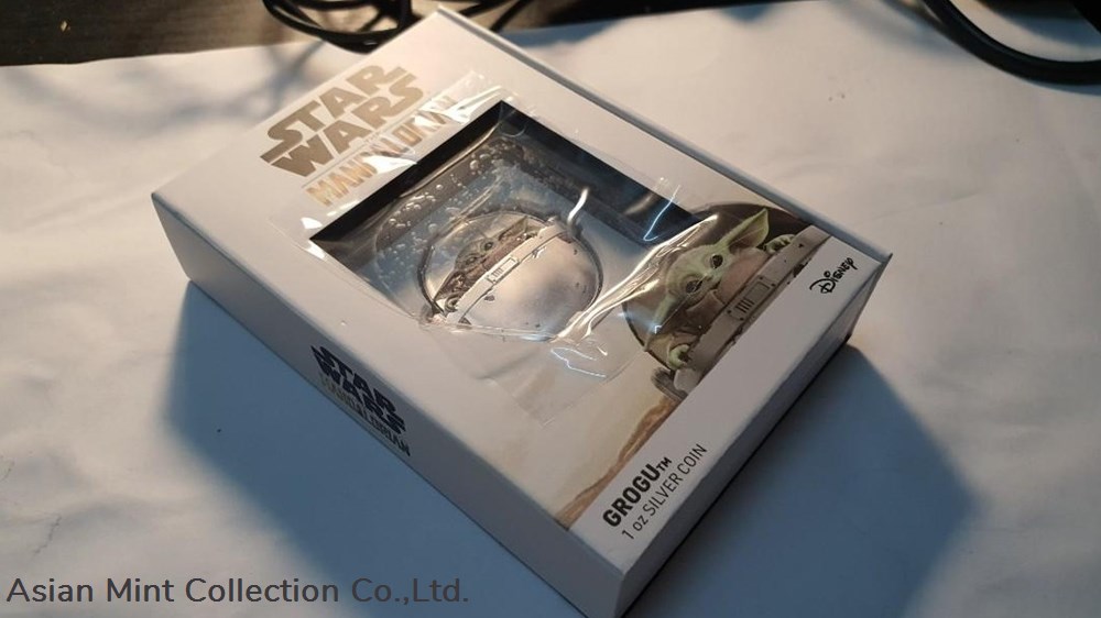2022 Niue $2 1oz Silver Star Wars Mandalorian Grogu Pod Colorized Proof 5 coins 2022 niue 2 1oz silver star wars mandalorian grogu pod colorized proof