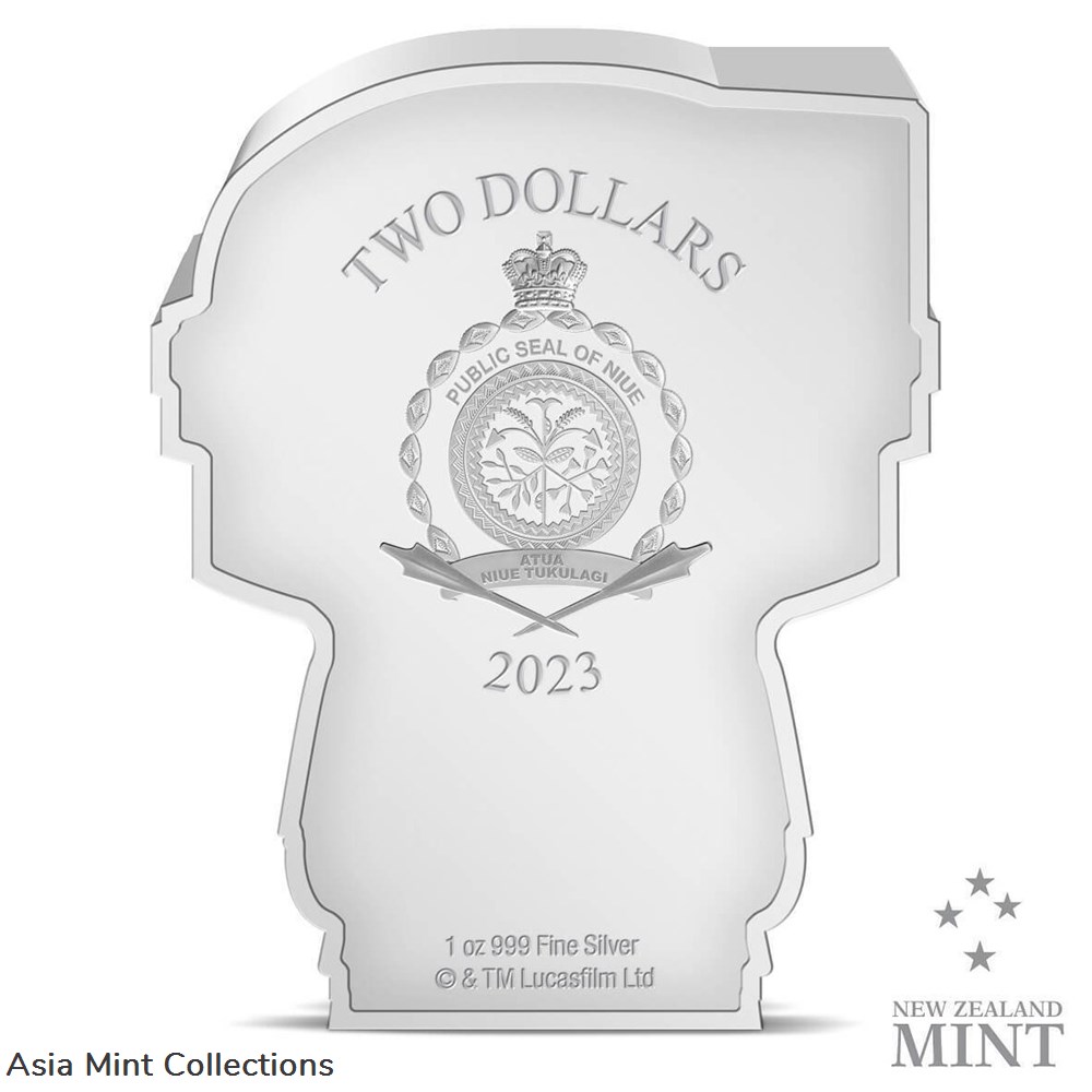 2023 Niue Star Wars Mandalorian Sabine Wren 1oz Silver Proof Chibi Coin 2 coins ingots bullion 2023 niue star wars mandalorian sabine wren 1oz silver proof chibi coin
