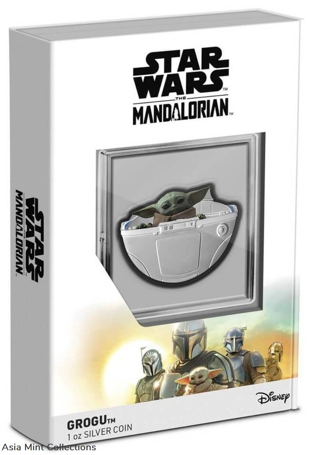 coins ingots bullion 2023 niue star wars the mandalorian grogu pod 1oz silver colorized proof coin