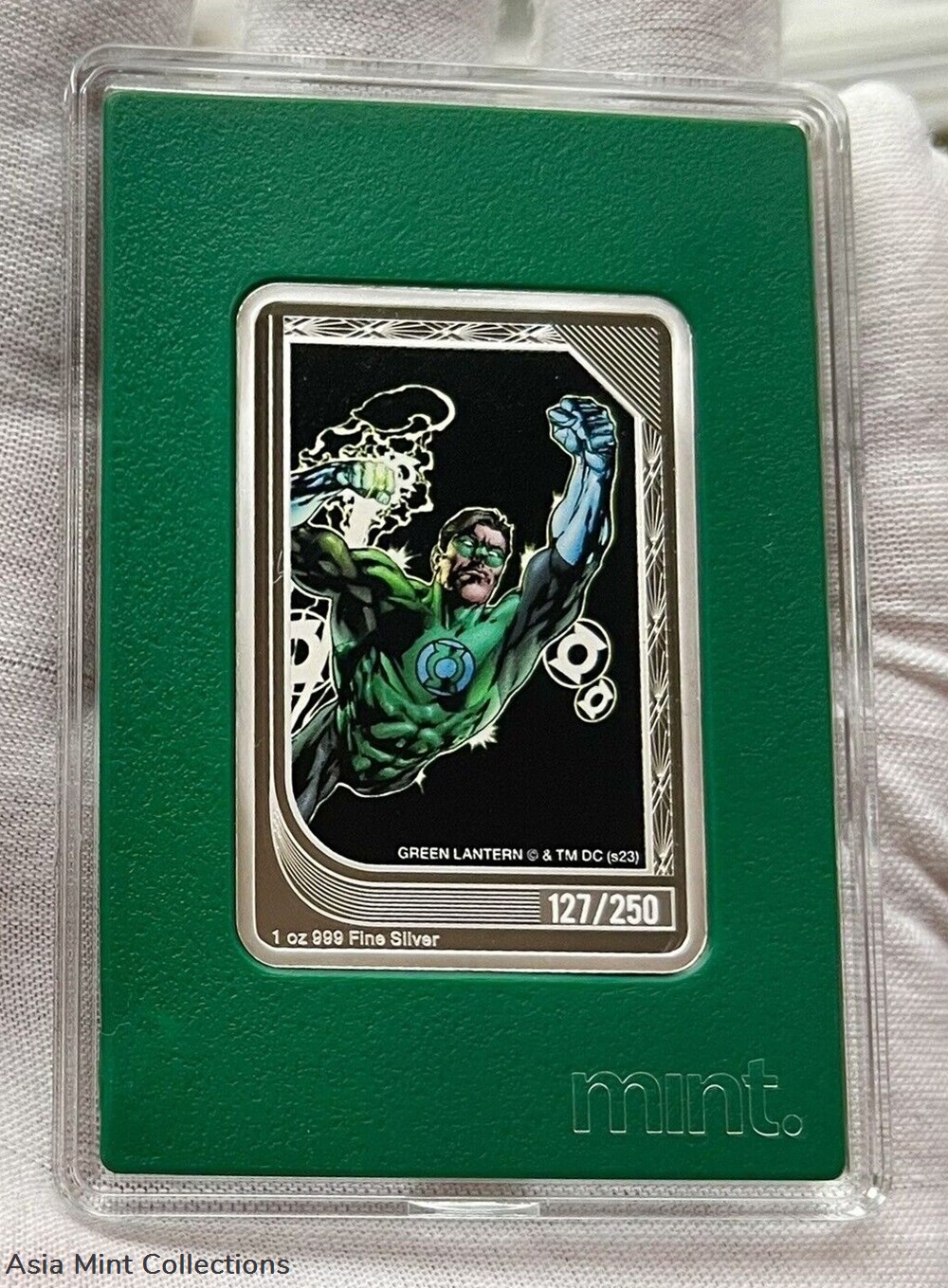 2023 Niue DC Trading Coins - Green Lantern 127/250 ingots bullion silver 2023 niue dc trading coins green lantern 127 250