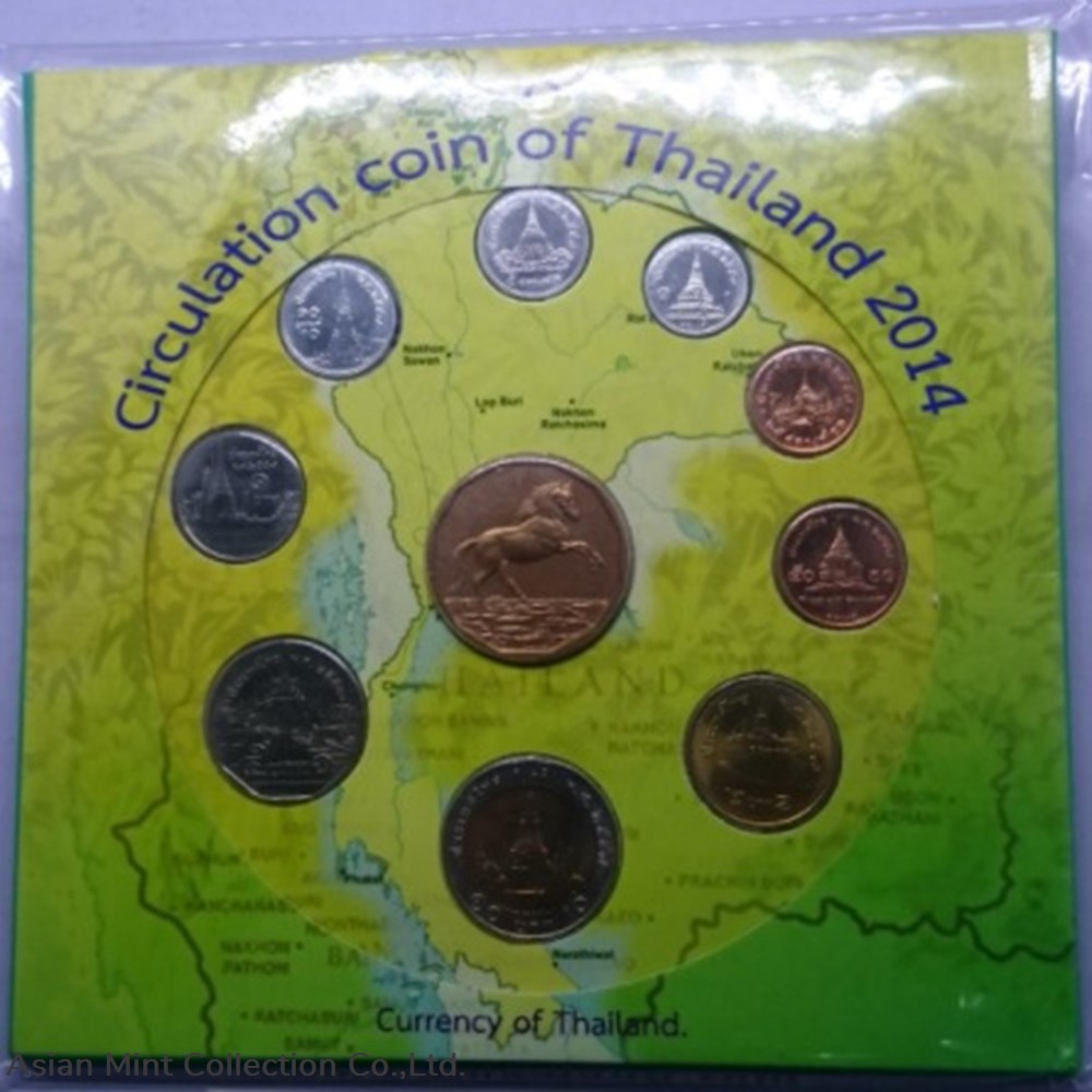 coins 2014 circulation coin panel complete set