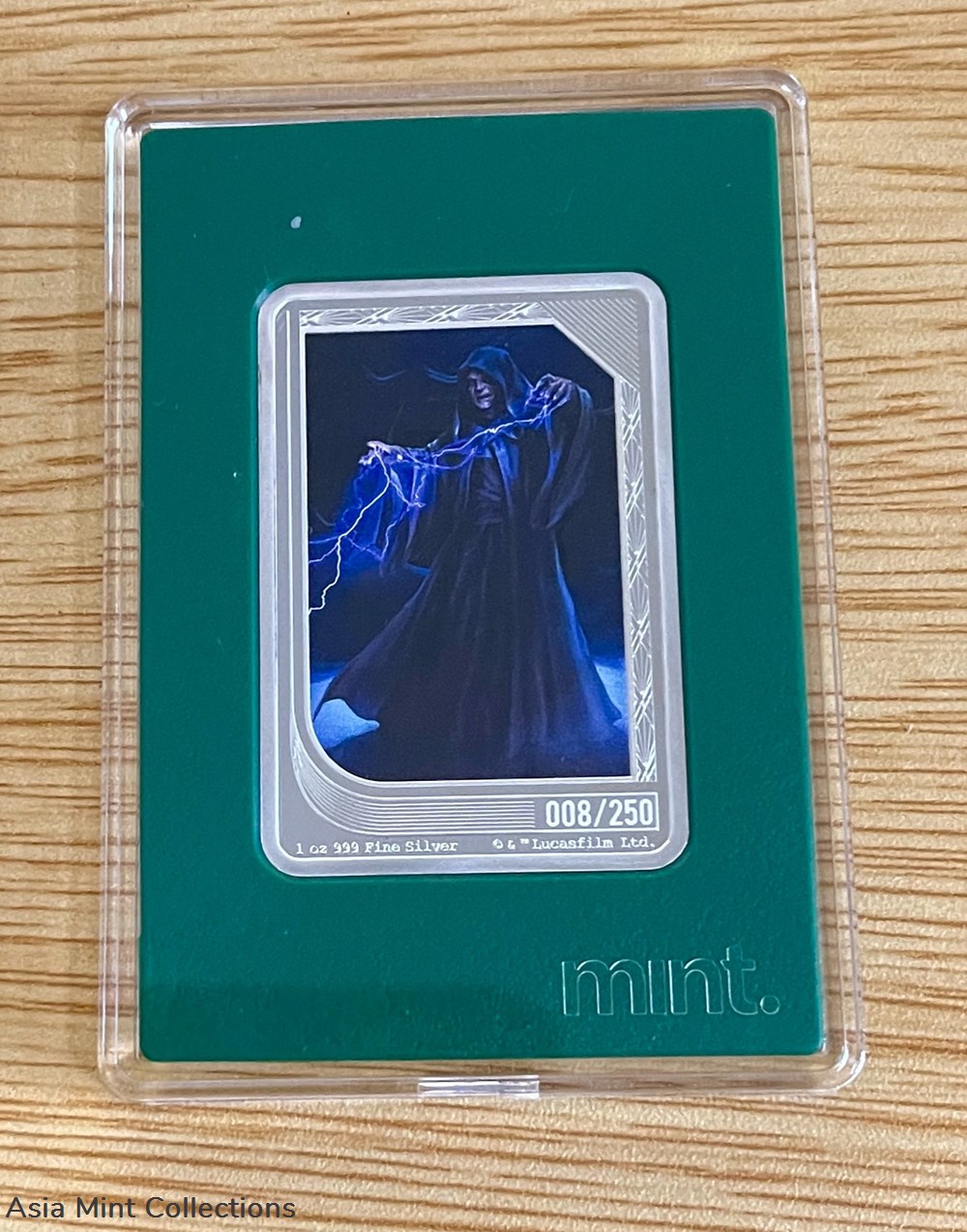 2023 Rare Niue Star Wars Mint Trading Coins Limited EMPEROR PALPATINE 008/250 ingots bullion silver 2023 rare niue star wars mint trading coins limited emperor palpatine 008 250