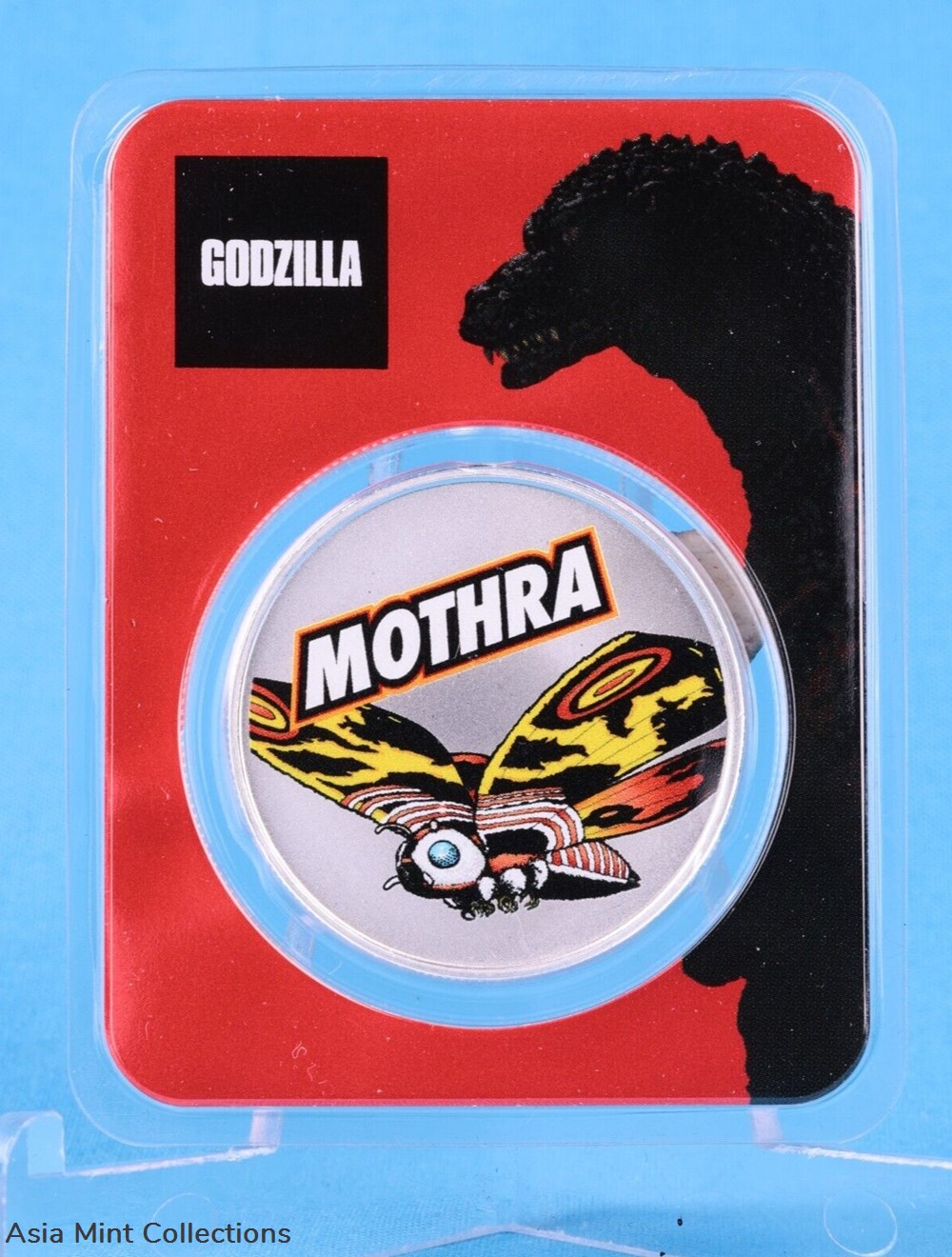 2023 - Mothra Godzilla Silver Coin Color 1 Oz 999 Niue $2 ST/BU 5 coins ingots bullion 2023 mothra godzilla silver coin color 1 oz 999 niue 2 st bu