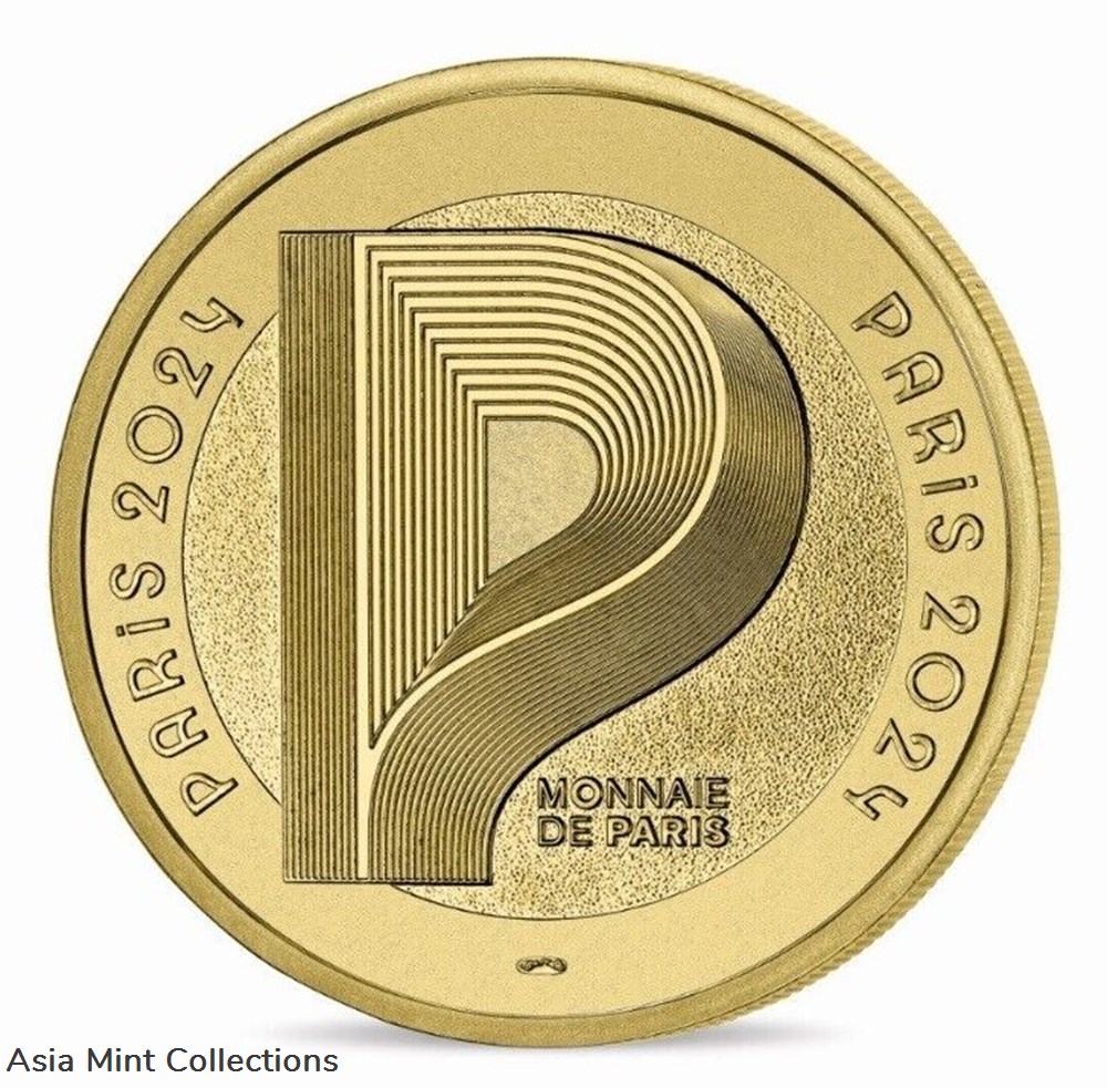 2024 - Paris Paralympic Games -- The Paralympic Mascot CP018168GSN 4 coins ingots bullion gold ingot 2024 paris paralympic games the paralympic mascot cp018168gsn