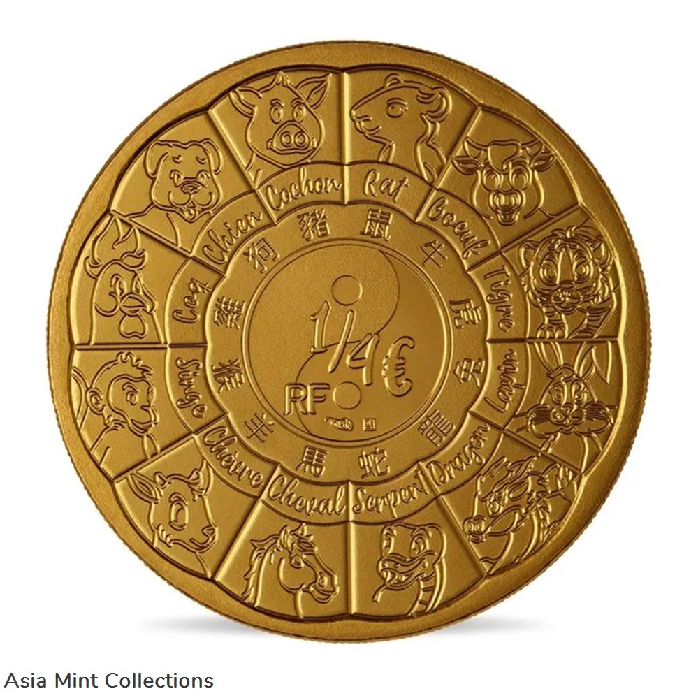 2022 - Child's 1/4€ coin Circulating quality coins 2022 child s 1 4 coin circulating quality