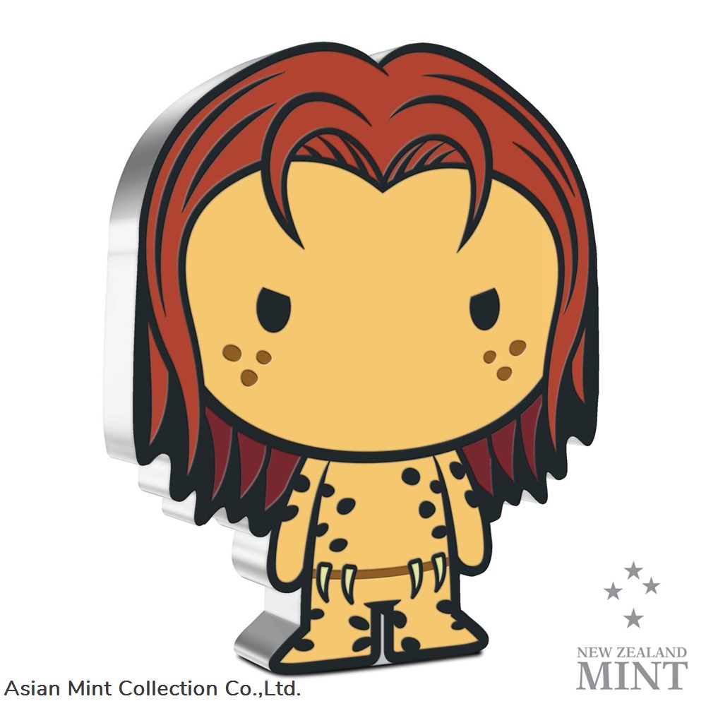 2021 Niue DC Wonder Woman 1984 Cheetah 1oz Silver Chibi Coin coins ingots bullion ingot 2021 niue dc wonder woman 1984 cheetah 1oz silver chibi coin