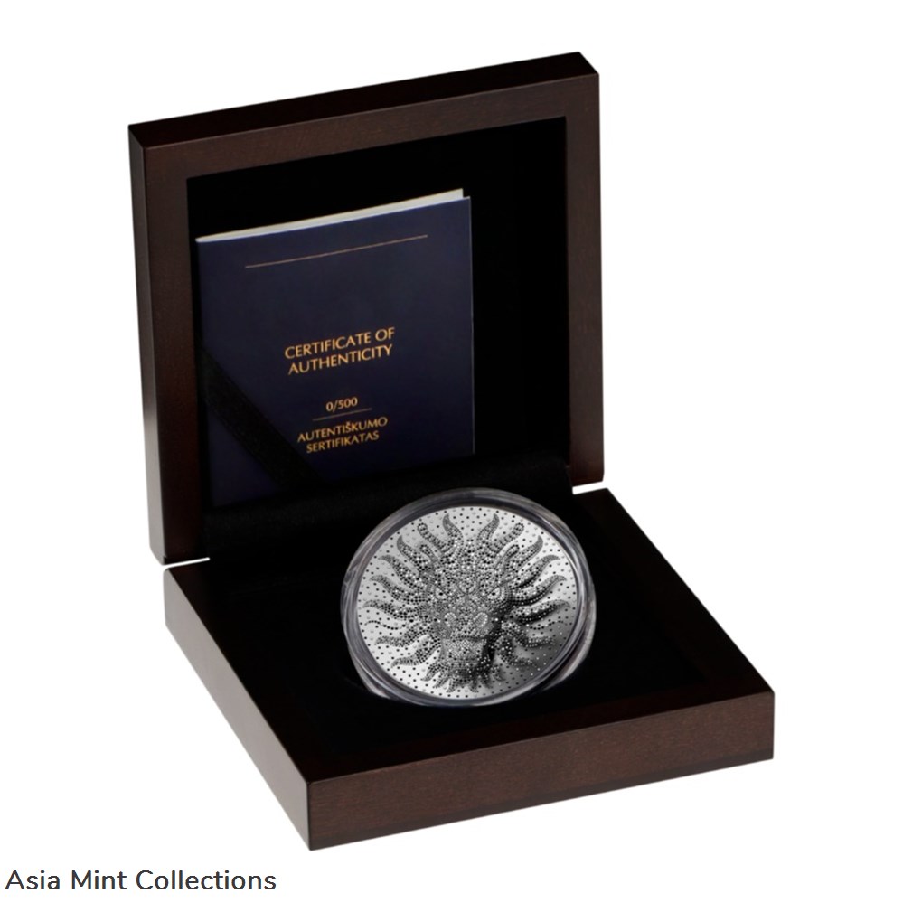2024 Niue 2 oz Silver Lunar Year of the Dragon Dot Art - Only 500 Minted! 3 coins ingots bullion coin 2024 niue 2 oz silver lunar year of the dragon dot art only 500 minted