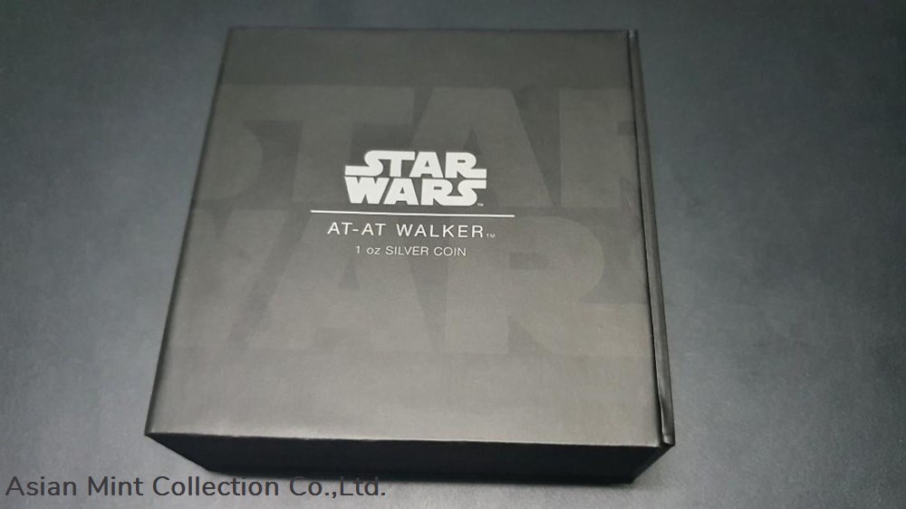 2022 New Zealand Star Wars™ – AT-AT WALKER™ 1oz Silver Coin 3 coins ingots bullion 2022 new zealand star wars at at walker 1oz silver coin