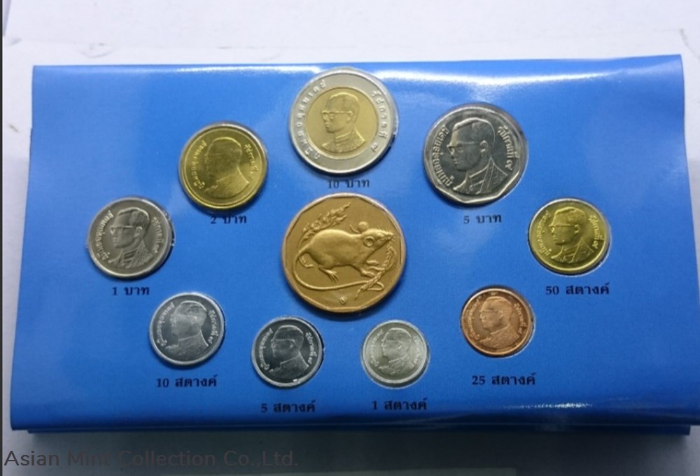 2008 - Circulation coin panel Complete set and Zodiac coin (The Year of the Rat) 2 coins 2008 circulation coin panel complete set and zodiac coin the year of the rat