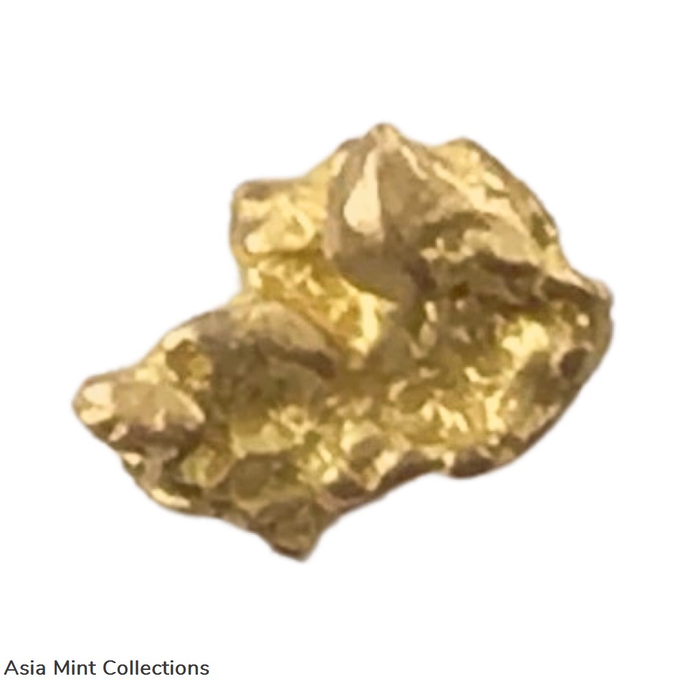 minerals meteorites 0 38 grams natural native australian solid high quality alluvial gold nugget