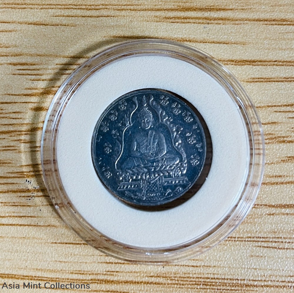1932 - The Emerald Buddha Medal - 150th Anniversary , The King's Rama 7 , (ALPACCA / Mold) medals 1932 the emerald buddha medal 150th anniversary the king s rama 7 alpacca mold