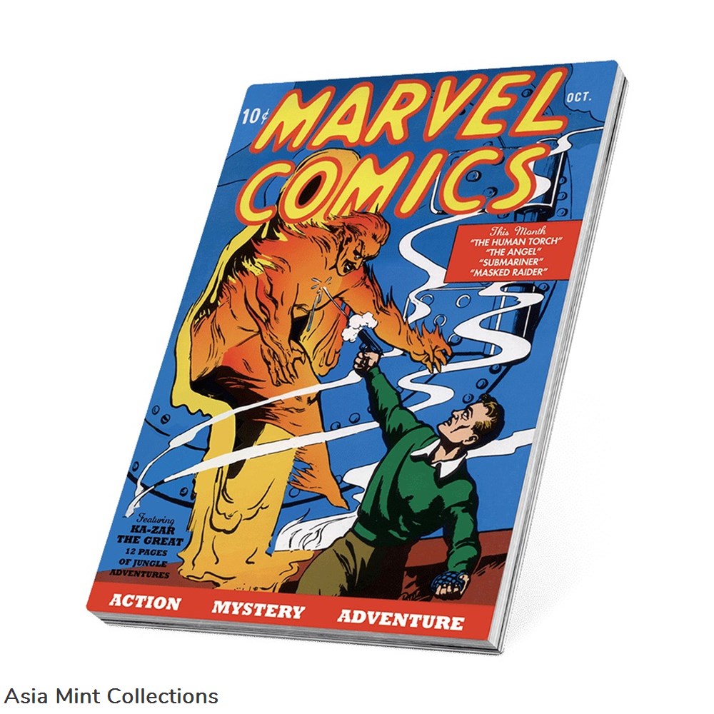 2023 Niue Marvel Comics #1 COMIX 1oz Silver Colorized Proof Coin 3 coins ingots bullion 2023 niue marvel comics 1 comix 1oz silver colorized proof coin