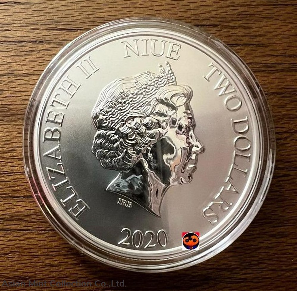 coins ingots bullion 2020 silver niue 1 oz back to the future 35th anniversary 999 coin