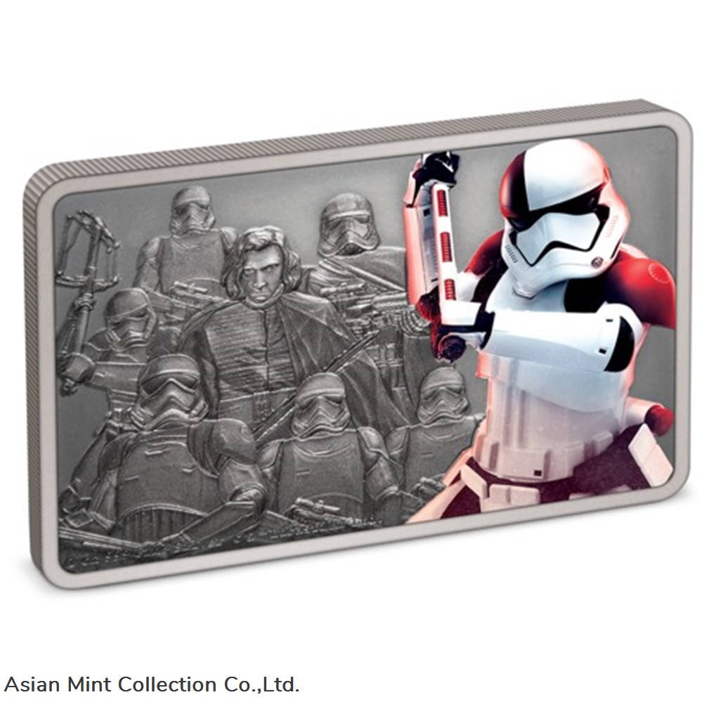 2021 - Niue 2 dollars Star Wars Guards Empire Executioner Trooper 1 oz silver coin coins ingots bullion ingot 2021 niue 2 dollars star wars guards empire executioner trooper 1 oz silver coin