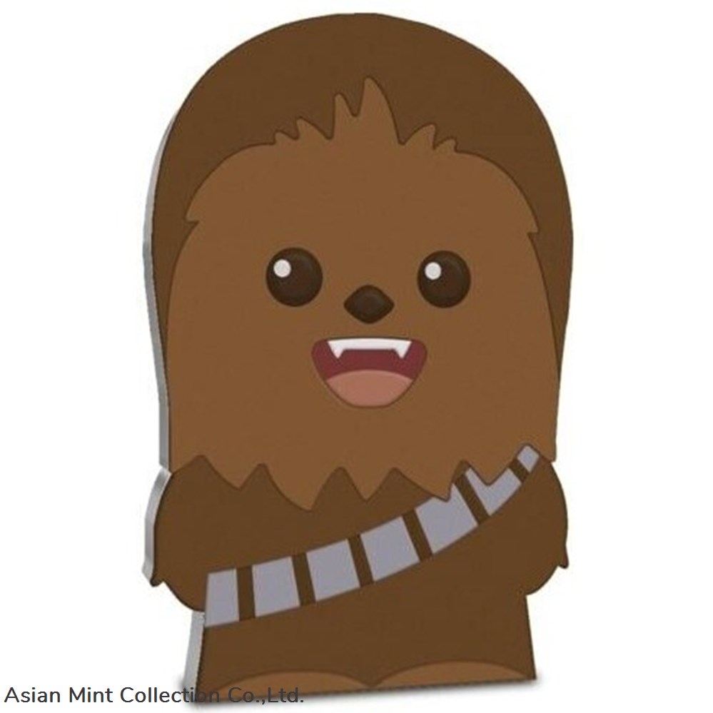 2020 Chibi Chewbacca Coin Collection Star Wars Series 1oz Pure Silver Coin coins ingots bullion ingot 2020 chibi chewbacca coin collection star wars series 1oz pure silver coin