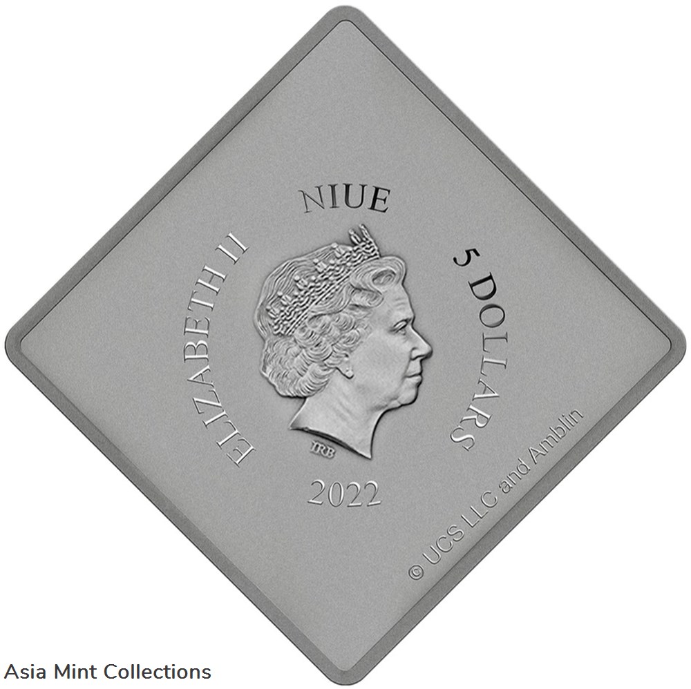 2022 Niue Jurassic World Dominion T.Rex Sign 2oz Silver Shaped Coin 2 coins ingots bullion 2022 niue jurassic world dominion t rex sign 2oz silver shaped coin