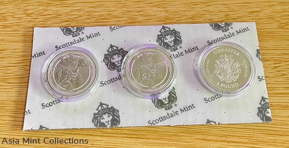 coins ingots bullion 2023 1 oz gibraltar war elephant silver coin bu 999 fine silver