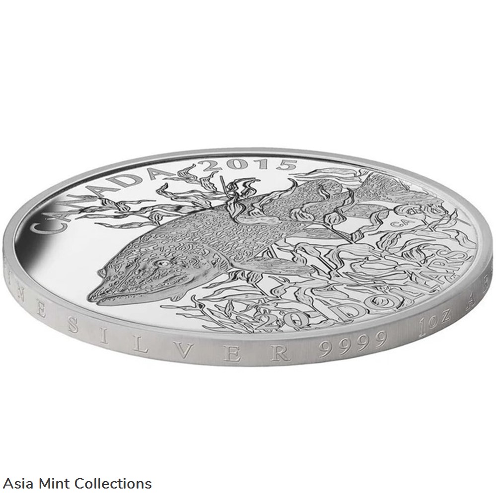 coins ingots bullion 2015 20 north american sportfish northern pike pure silver coin