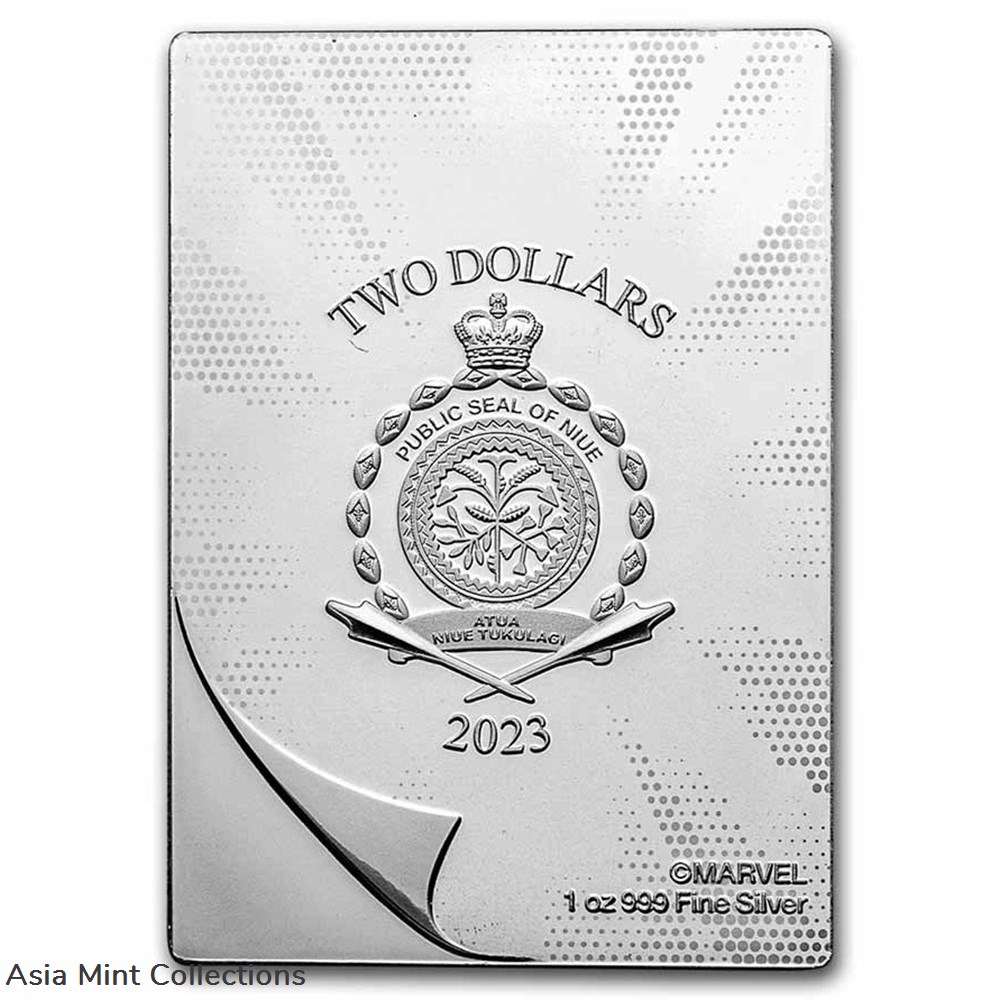 2023 COMIX™ - COMIX™ - Marvel Journey into Mystery #83 1oz Silver Coin 2 coins ingots bullion 2023 comix comix marvel journey into mystery 83 1oz silver coin